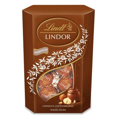 Lindt Lindor Cornet Schokoladen-Kugeln Haselnuss