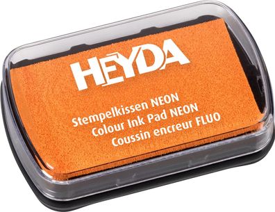 HEYDA 204888434 HEYDA Stempelkissen "Neon", neonorange