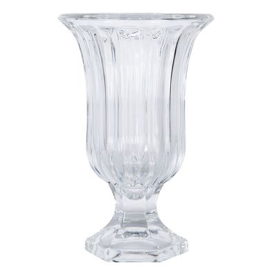 Clayre & Eef Vase Ø 12x19 cm Transparant Glas (Gr. Ø 12x19 cm)