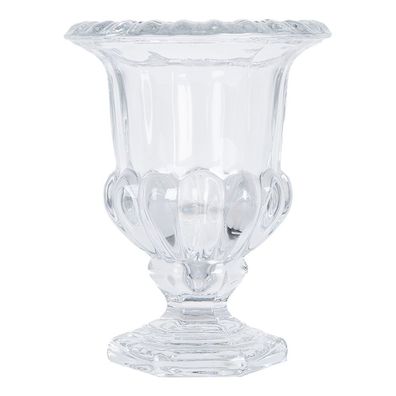 Clayre & Eef Vase Ø 12x15 cm Transparant Glas (Gr. Ø 12x15 cm)