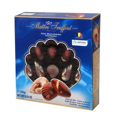 Maitre Truffout Pralinen Meeresfrüchte blau 250g