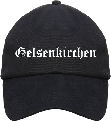 Gelsenkirchen Cappy - Altdeutsch bedruckt - Schirmmütze Cap - Größe: