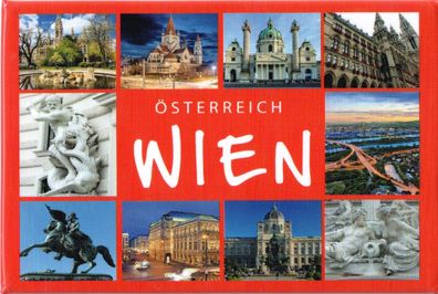 Foto Magnet Wien Österreich - Kühlschrankmagnet Souvenir Fotomagnet