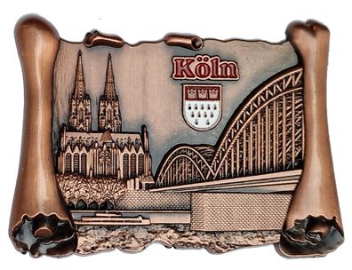 Kühlschrankmagnet Köln 3D Magnet Souvenir Metall