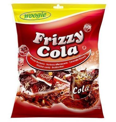 Woogie Frizzige Cola Bonbons 170 g - Süßigkeiten aus Deutschland