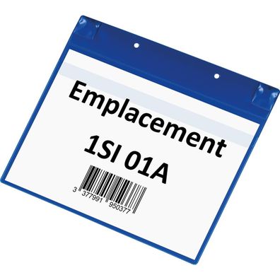 DJOIS Kennzeichnungstasche Neodym 170111 A4 bl 5 St./Pack
