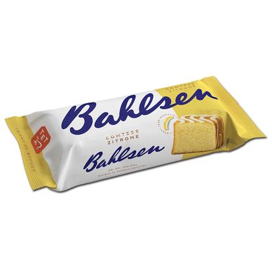 Bahlsen Comtess Zitronen Kuchen Zitronen Rührkuchen mit Dekor 350g