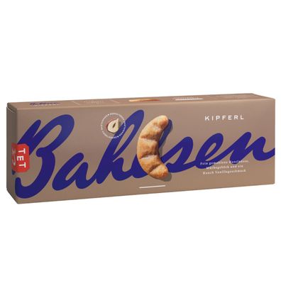 Bahlsen Kipferl mit feinem Vanillearoma Kekse mit Puderzucker 125g
