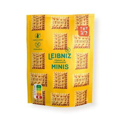 Leibniz MINIS gluten und laktosefrei leckere Butterkekse 100g