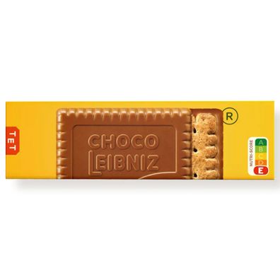 Leibniz Choko Vollkornkeks Knusprig mit Vollmilchschokolade 125g