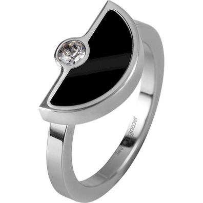 Jacques Lemans - Ring mit Onyx - S-R67A