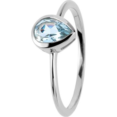 Jacques Lemans - Ring Sterlingsilber mit Sky Blue Topaz - SE-R123B