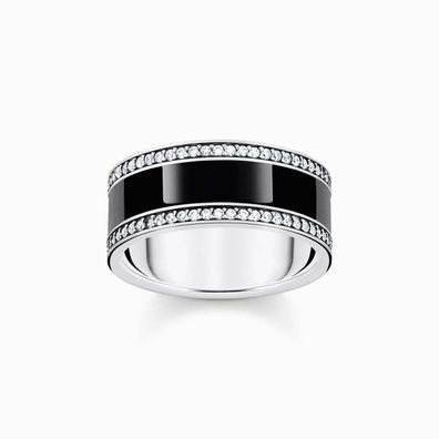 Thomas Sabo - TR2446-691-11 - Ring - Damen - 925er Silber geschwärzt