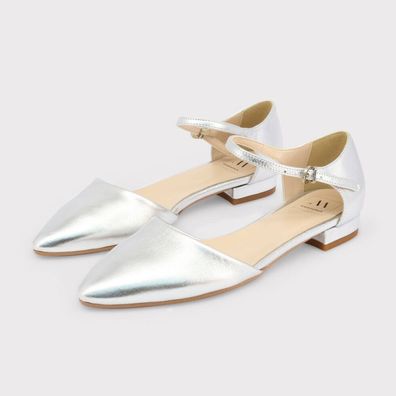 Made in Italia - Schuhe - Ballerinas - Baciami-nappa-argento - Damen