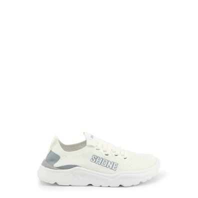 Shone - Schuhe - Sneakers - 155-001-WHITE - Kinder - white, ilver