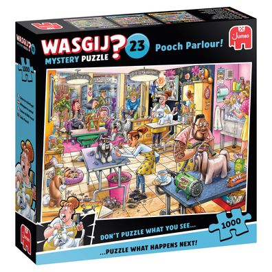 Wasgij Mystery 23, Hundesalon Pfötchen, 1000 Teile Puzzle