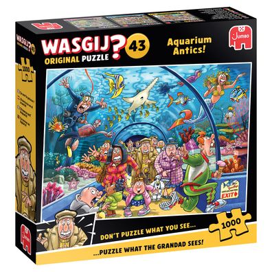 Wasgij Original 43, Wie ein Fisch im Wasser, 1000 Teile Puzzle