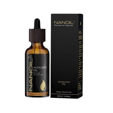 Nanoil Avocadoöl fér Haare und Körper 50ml