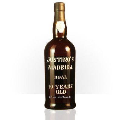Justino`s Madeira Wines Vinho Madeira BOAL 10 Years old 0.75 Liter