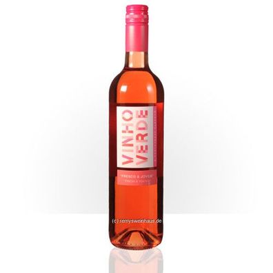 AB Valley Wines 2022 Vinho Verde Rosé 'FRESCO & JOVEM' DOC 0.75 Liter