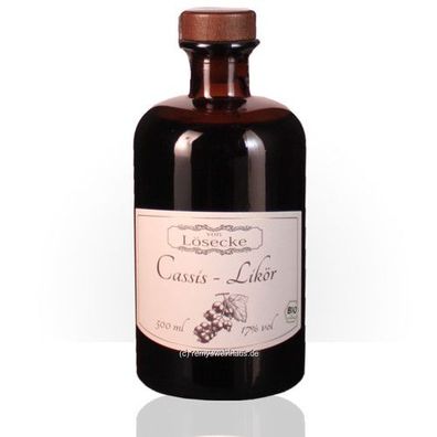 Heinz Eggert GmbH Cassis Likör von Lösecke 0.50 Liter