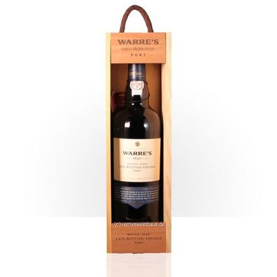 Warre´s 2009 Late Bottled Vintage (LBV) Bottle Aged Port 0.75 Liter