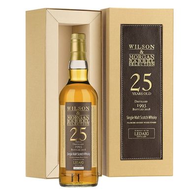 Ledaig Whisky 25 Jahre (1993-2018) 51% 0,7 ltr. Wilson Morgan, limitiert