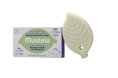 Mustela Shampoo & Körperreinigungsriegel, 75g