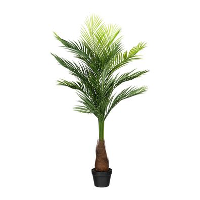 Goldfruchtpalme 140 cm – Pflegeleichte Kunstpflanze im Topf 18x14 cm