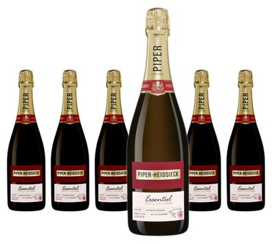 6 x Piper-Heidsieck Cuvée Essentiel Brut Champagne