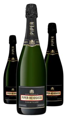 3 x Piper-Heidsieck Vintage Brut Champagner – 2014