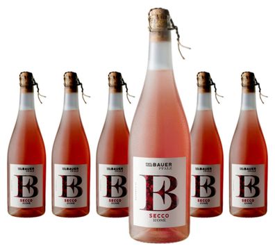 6 x Emil Bauer & Söhne Secco Rosé