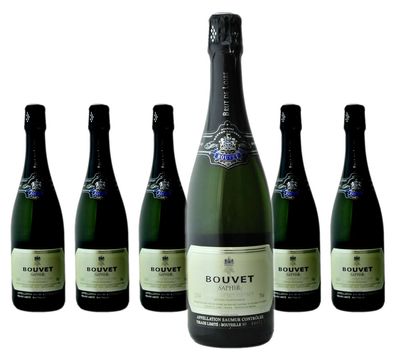 6 x Bouvet Saphir Saumur Brut Vintage – 2022