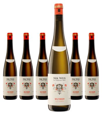 6 x VDP. Weingut Nik Weis Wiltinger Riesling Alte Reben feinherb – 2023