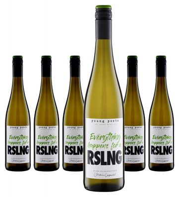 6 x Young Poets Everything Happens for a Riesling trocken – 2023