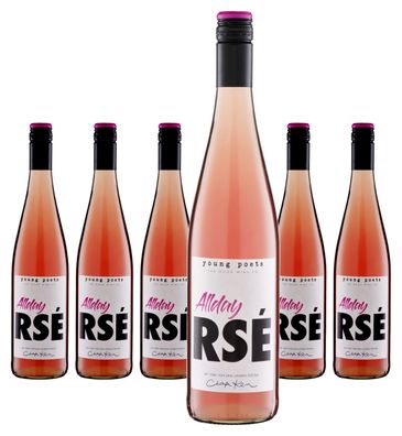 6 x Young Poets Allday Rosé halbtrocken – 2023