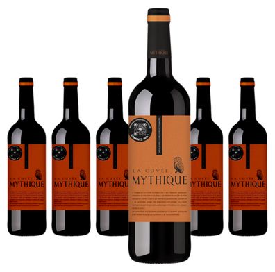 6 x Val D'Orbieu La Cuvée Mythique Rouge Languedoc AOP – 2022