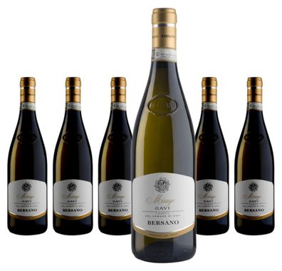 6 x Bersano Mirage Gavi DOCG del Comune di Gavi – 2023