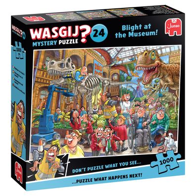 Wasgij Mystery 24, Panik im Museum, 1000 Teile Puzzle