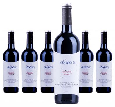 6 x Itinera Prima Classe Cabernet Nero d'Avola Sicilia DOC – 2022