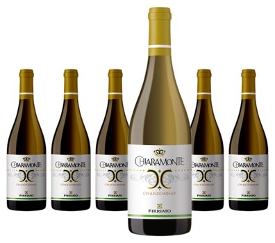 6 x Firriato Chiaramonte Chardonnay DOC Sicilia – 2023