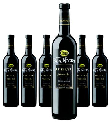 6 x Pata Negra Valdepeñas Reserva – 2018