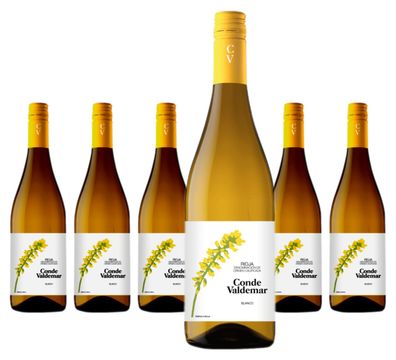 6 x Bodegas Valdemar Conde de Valdemar Blanco – 2023