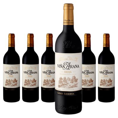 6 x La Rioja Alta Vina Arana Gran Reserva – 2016