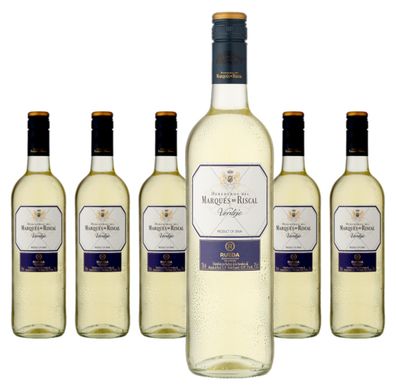 6 x Marqués De Riscal Blanco (Verdejo) – 2024
