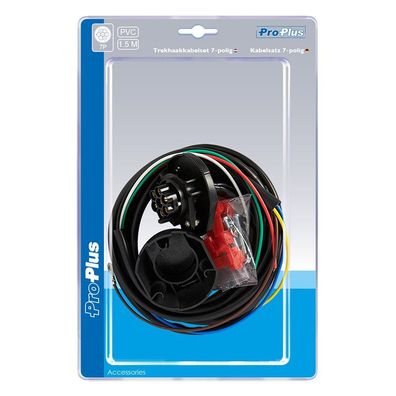 Kabelsatz 7-polig PVC + 1,50M Kabel im Blister IP44