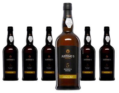6 x Justino's Madeira Reserve Fine Dry 5 Years Old