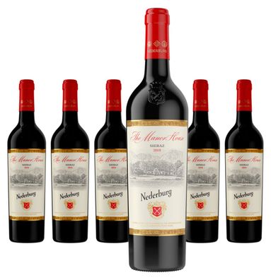 6 x Nederburg Manor House Shiraz Paarl Südafrika – 2022