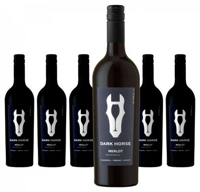 6 x Dark Horse Merlot – 2022