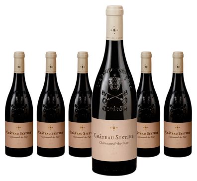 6 x Jean-Marc Diffonty Château Sixtine Châteauneuf-du-Pape AOP – 2022